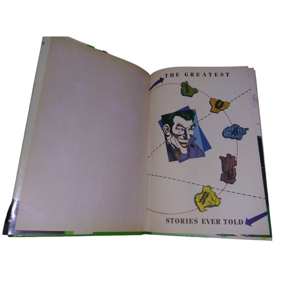VTG The Joker DC Comics The Greatest Story Ever Told Hardcover Book 1988 - Picture 8 of 12